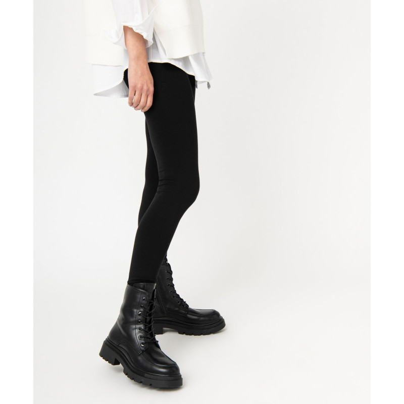 PANTALON NOIR Coton