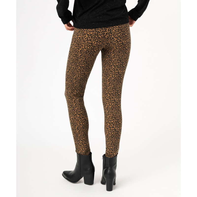 PANTALON PEAU DE BETE Viscose