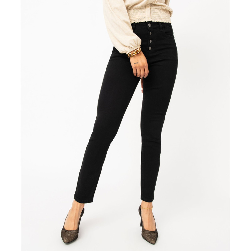 PANTALON NOIR Coton