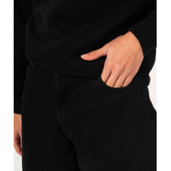 PANTALON NOIR Coton