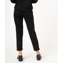 PANTALON NOIR Coton