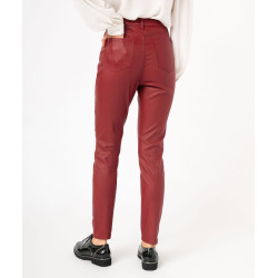 PANTALON BORDEAUX Viscose