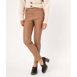 PANTALON MARRON Viscose