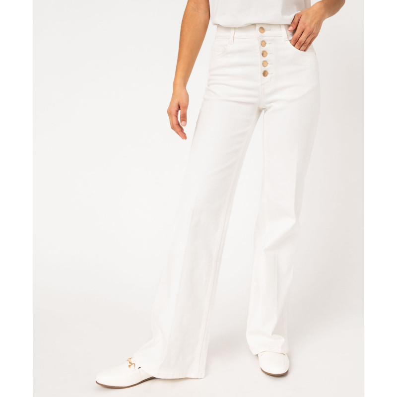 PANTALON BLANC Coton