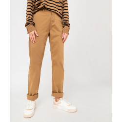 PANTALON CAMEL Coton