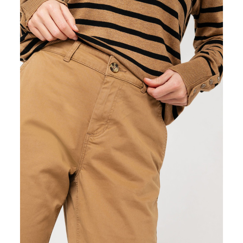 PANTALON CAMEL Coton