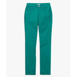 PANTALON VERT PRINTEMPS Coton