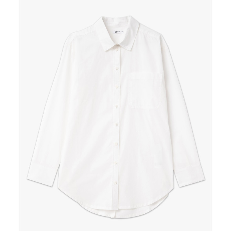 CHEMISE ECRU Coton