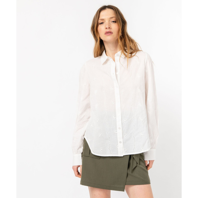 CHEMISE ECRU Coton