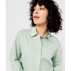 CHEMISE VERT Coton