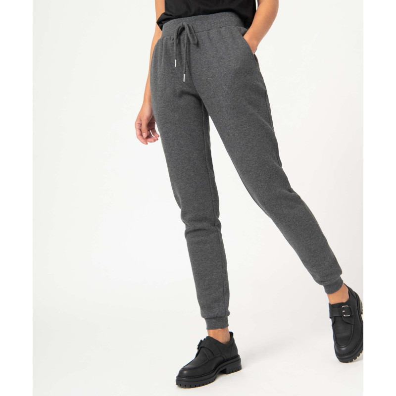 PANTALON GREY MELANGE Coton