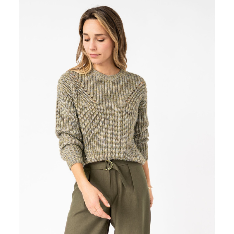 PULL KAKI Polyester PULL KAKI Polyester