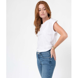 TEE-SHIRT BLANC Coton