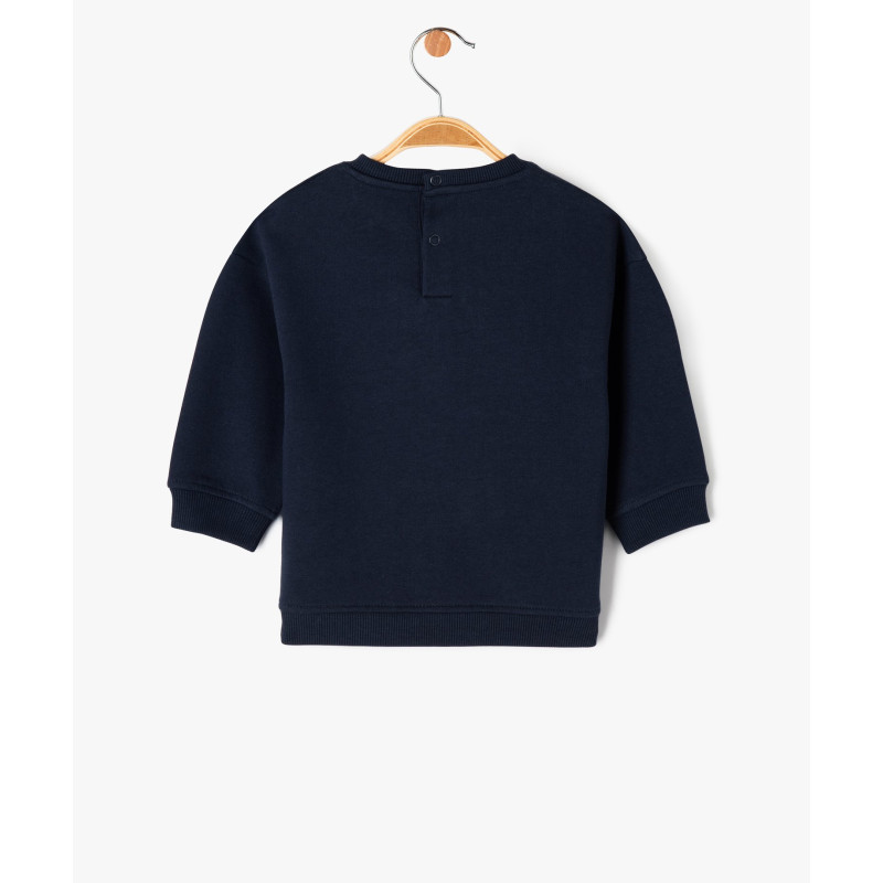 SWEAT NAVY BLAZER Coton