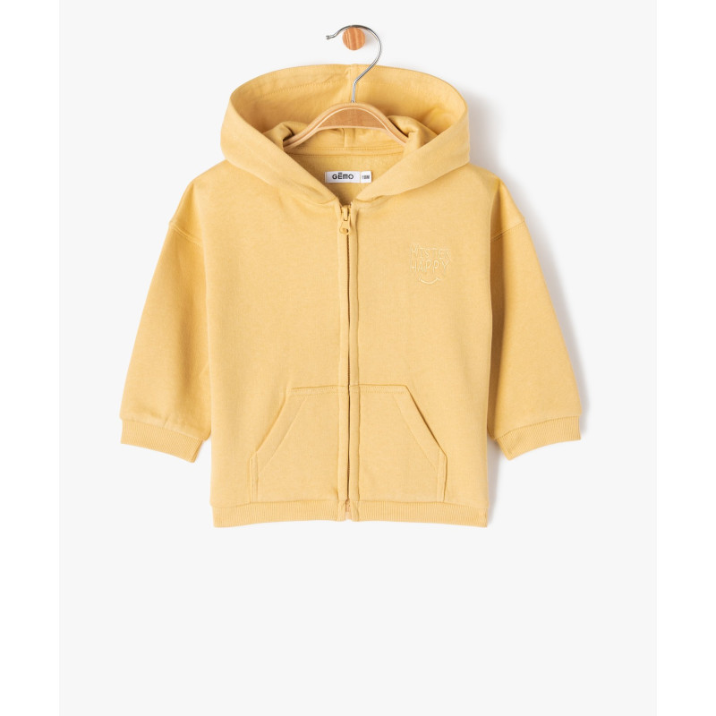 SWEAT JAUNE Coton Coton