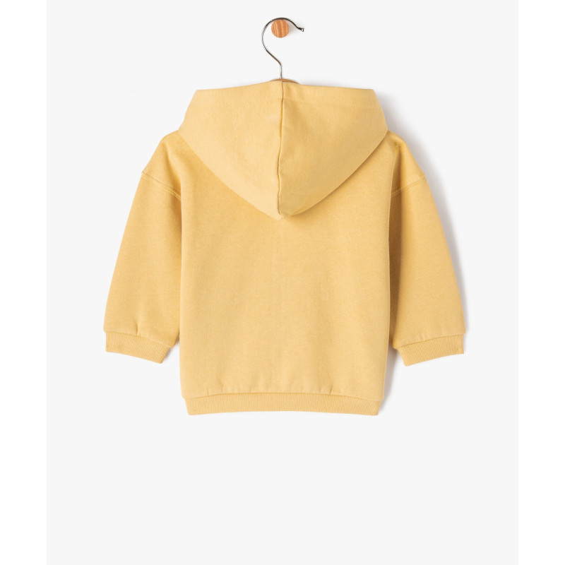 SWEAT JAUNE Coton Coton