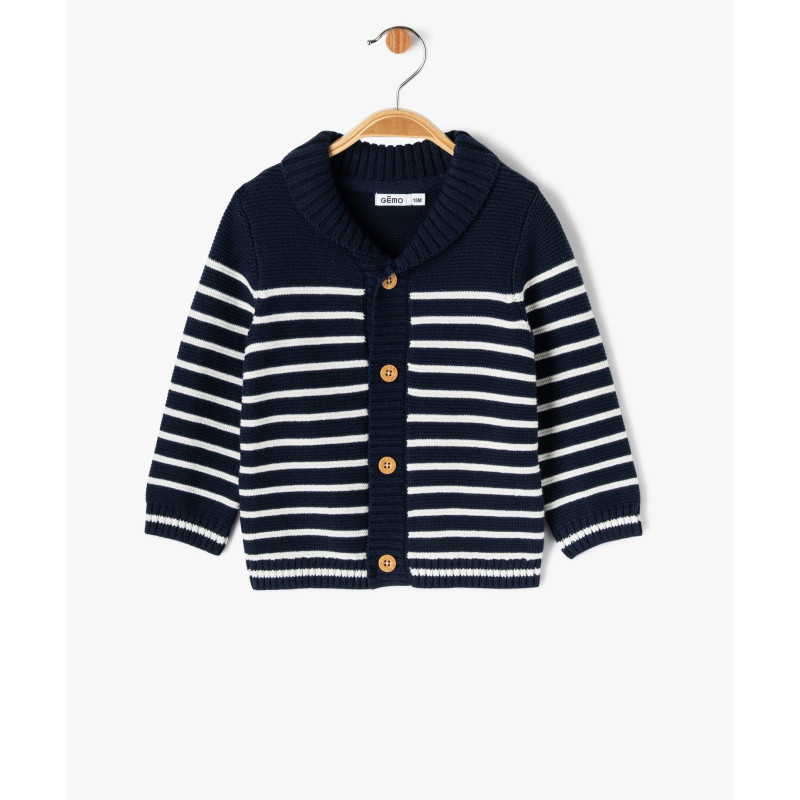 GILET NAVY BLAZER Coton