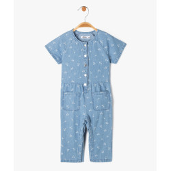 SALOPETTE BLEU DENIM Coton