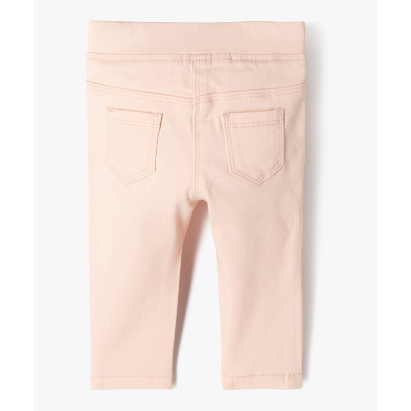 PANTALON ROSE PALE Coton PANTALON ROSE PALE Coton
