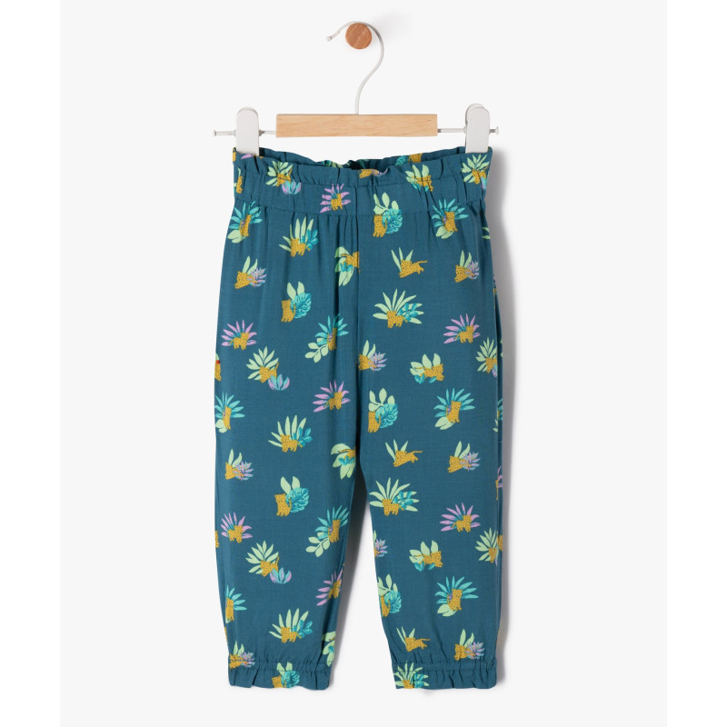 PANTALON BLEU Viscose PANTALON BLEU Viscose