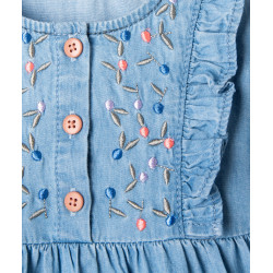 BLOUSE BLEU DENIM Coton BLOUSE BLEU DENIM Coton