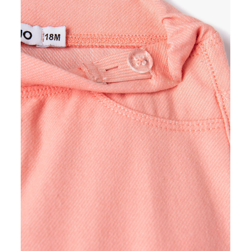 PANTALON ROSE NACRE Coton PANTALON ROSE NACRE Coton