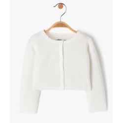 GILET ECRU Coton