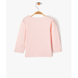 TEE-SHIRT ROSE Coton