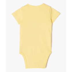 BODY JAUNE Coton biologiq