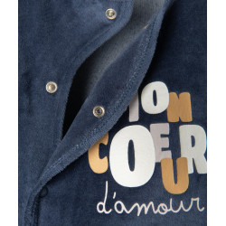 DORS BIEN NAVY BLAZER Coton