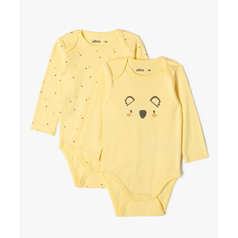 BODY JAUNE Coton biologiq