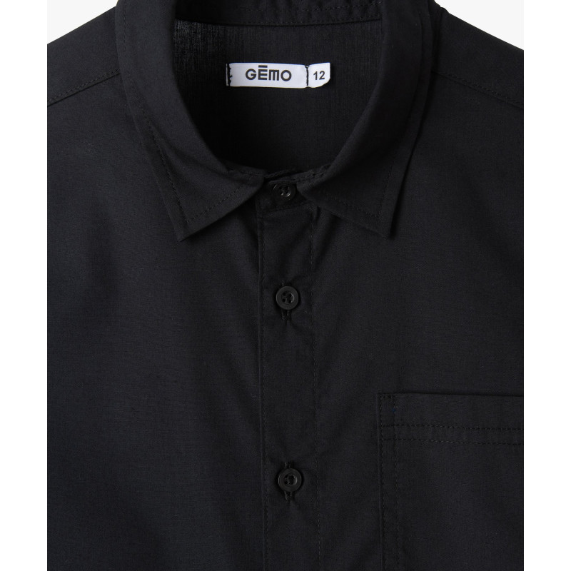 CHEMISE BLACK Coton