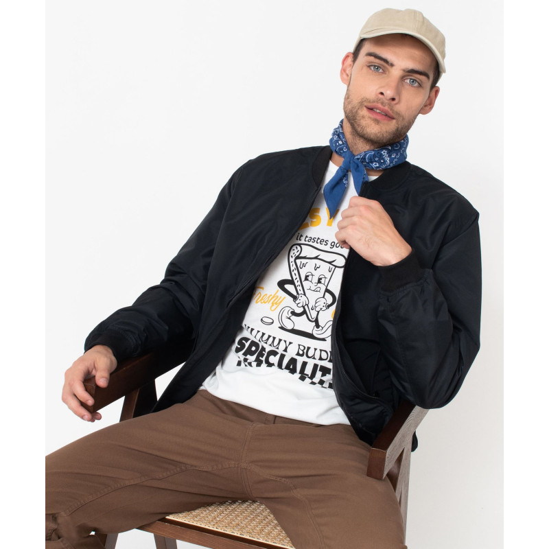 BLOUSON NOIR Polyamide recyc Polyester recyc BLOUSON NOIR Polyamide recyc Polyester recyc