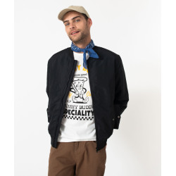 BLOUSON NOIR Polyamide recyc Polyester recyc BLOUSON NOIR Polyamide recyc Polyester recyc