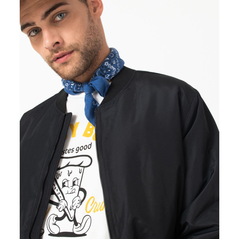 BLOUSON NOIR Polyamide recyc Polyester recyc BLOUSON NOIR Polyamide recyc Polyester recyc