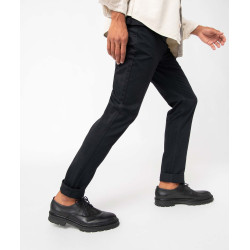 PANTALON NOIR Coton