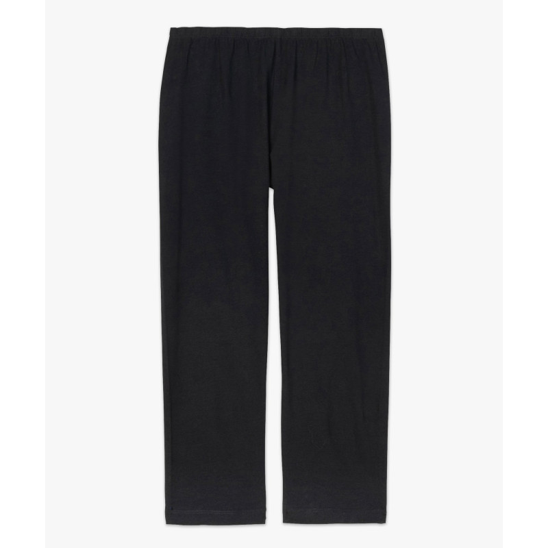 PANTALON NOIR Coton