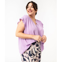 BLOUSE LILAS Viscose