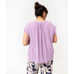 BLOUSE LILAS Viscose