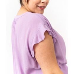 BLOUSE LILAS Viscose