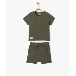 ENSEMBLE VERT Coton