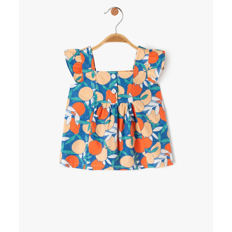 BLOUSE AOP Coton BLOUSE AOP Coton