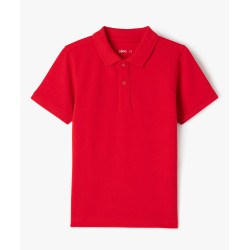 POLO ROUGE VERMILLON Coton