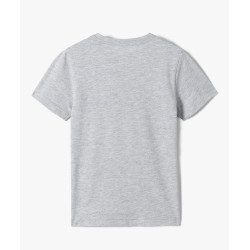 TEE-SHIRT GRIS MOYEN Coton