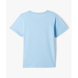 TEE-SHIRT BLEU Coton