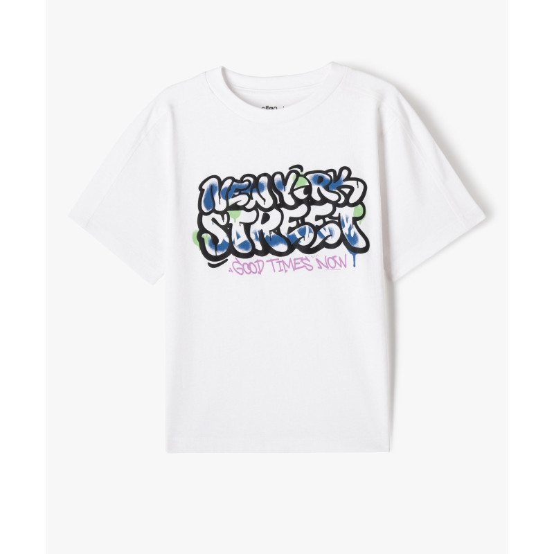 TEE-SHIRT BLANC Coton