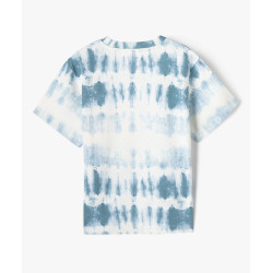 TEE-SHIRT BLEU Coton