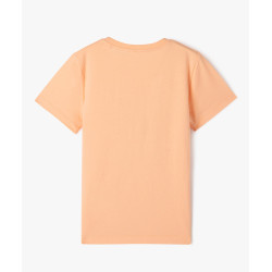 TEE-SHIRT ORANGE Coton