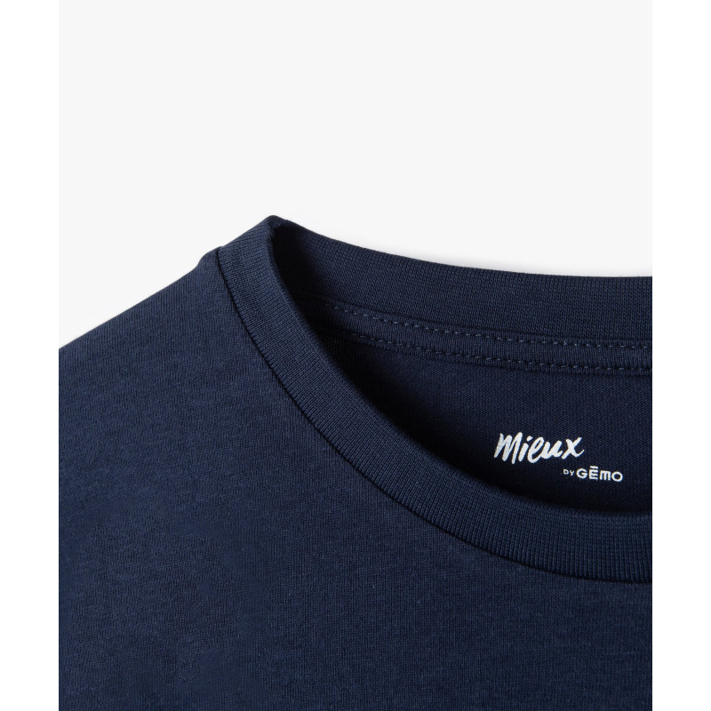 TEE-SHIRT NAVY BLAZER Coton