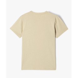 TEE-SHIRT BEIGE Coton